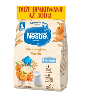 Молочно-рисова каша з абрикосом, для дітей з 6 місяців, TM Nestl&eacute;, 300 г 2613489946 фото