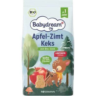 Спельтове печиво з яблуком та корицею, для дітей з 12 місяців,TM Babydream, 125 грам 2898161075 фото