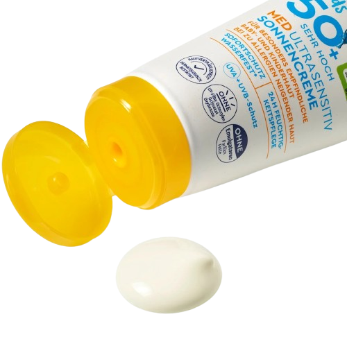 Дитячий солнцезахисний крем SUNDANCE Kids MED ultra sensitiv SPF 50+, 100 мл 2148559745 фото