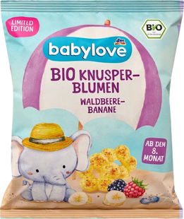 Кукурудзяні снеки Babylove &laquo;Лісові ягоди та банан&raquo; для дітей від 8 місяців, 30 г 3139701207 фото