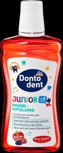 Дитячий ополіскувач для ротової порожнини JUNIOR, TM DONTODENT для дітей з 6 років. 500 мл БТ-004 фото