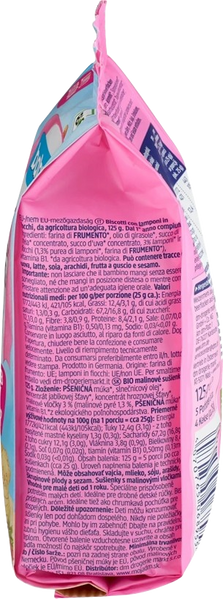 Пшеничне печиво з малиною Babylove для дітей від 1 року, 125 г 3117524015 фото